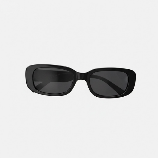 Aura Classic Black Shades – Modern Square Design | Unisex