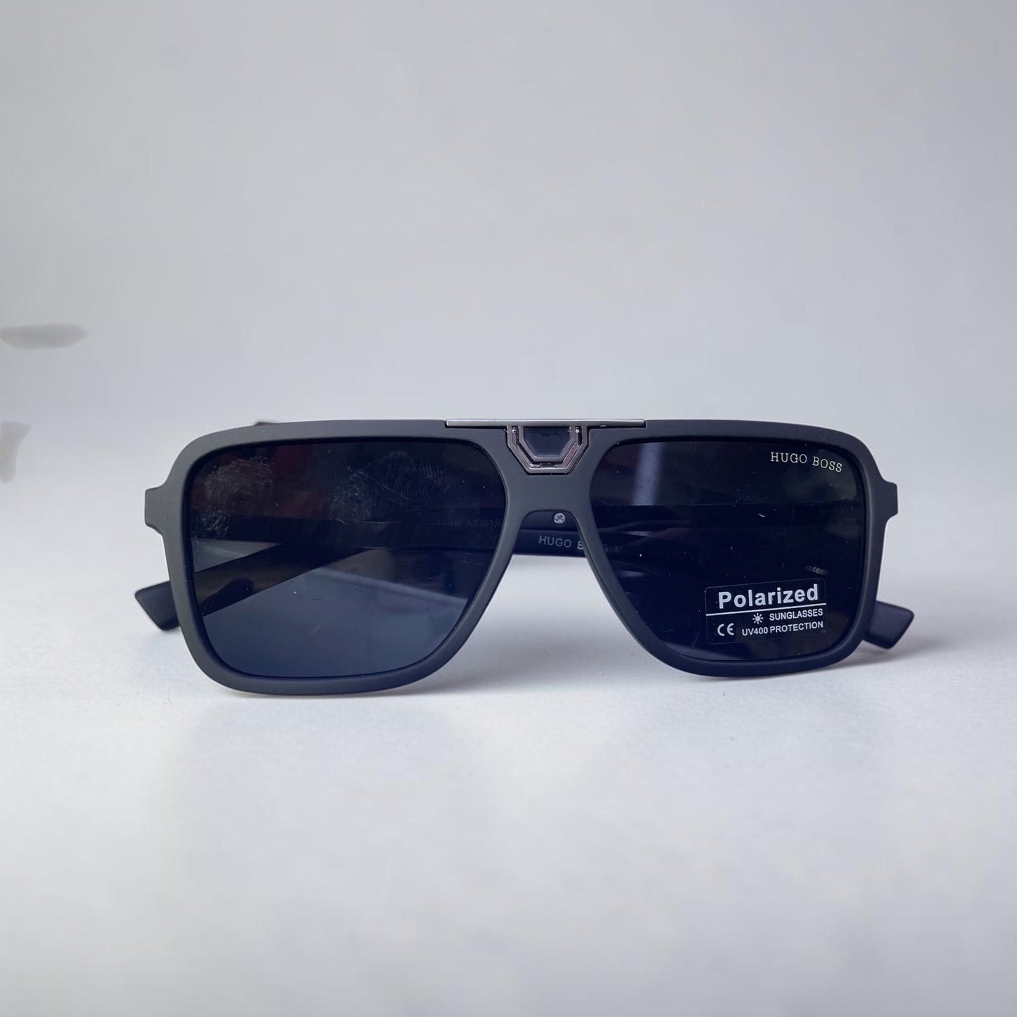 Hugo Boss Signature Sunglasses – Black Polarized Lens | Premium Finish