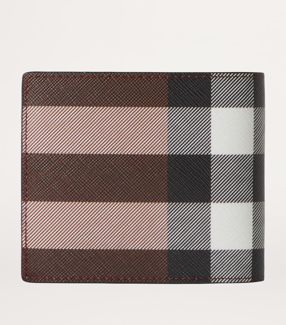 Burberry Brown Leather Men’s Wallet – Classic Bi-Fold Design