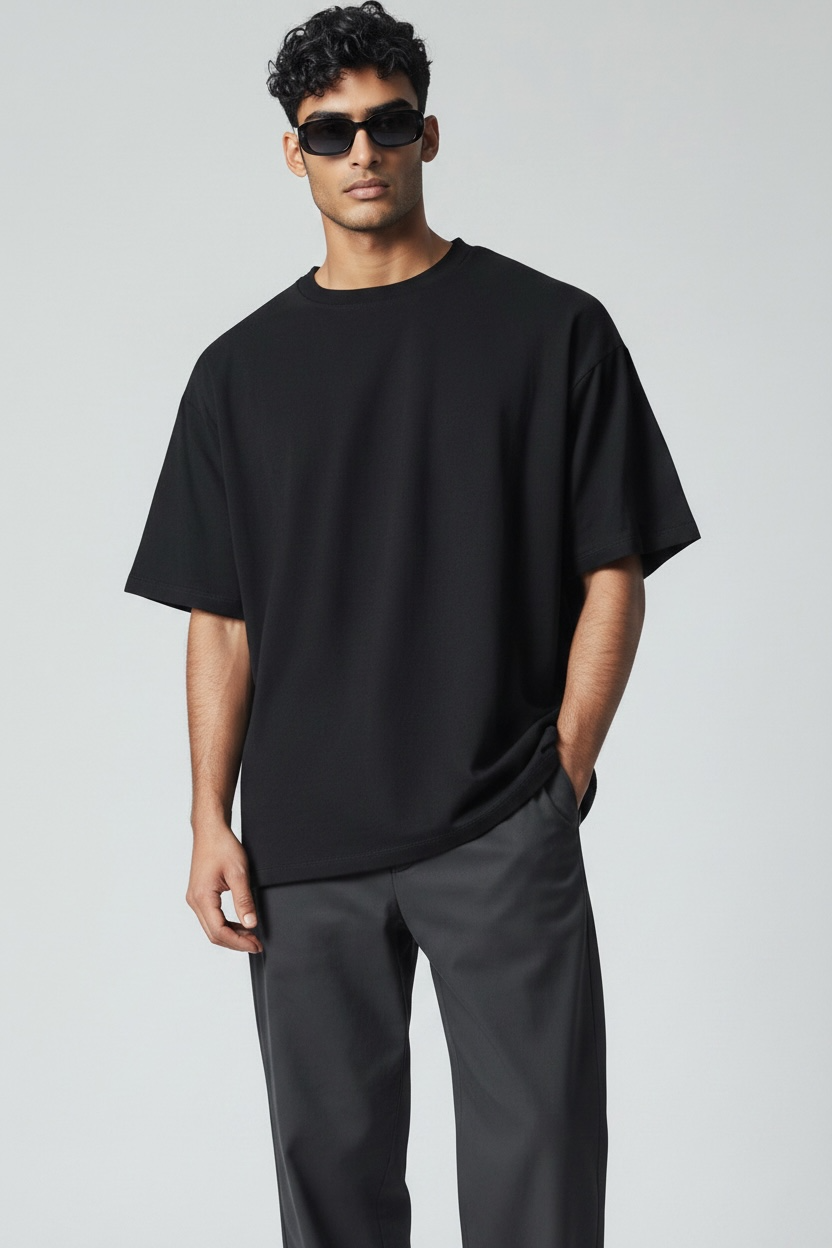 Aura Classic Black Shades – Modern Square Design | Unisex