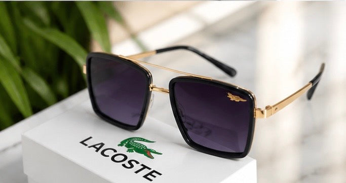 Premium Lacoste-Sunglasses Steel Frame | Unisex