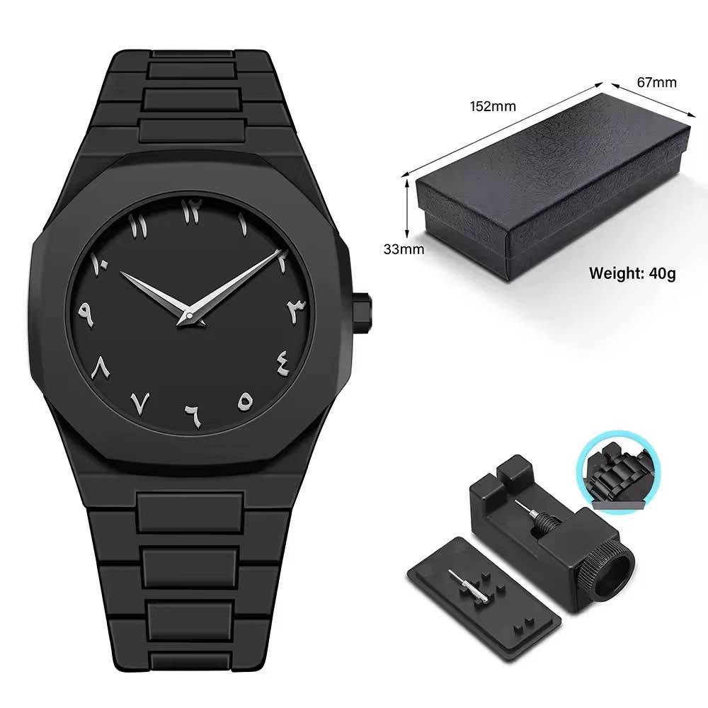 Aura Arabic Stainless Steel Premium (Black)