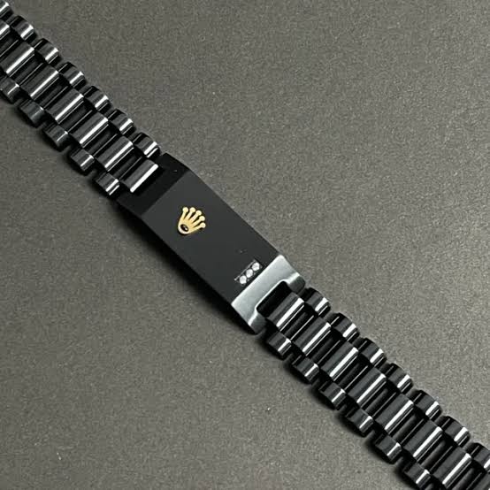 ROLEX Premium Stainless Steel Bracelet (Black)