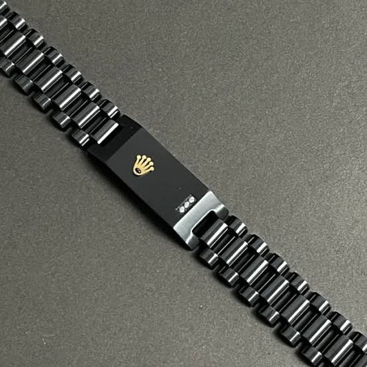 ROLEX Premium Stainless Steel Bracelet (Black)