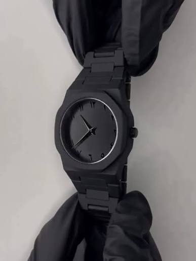 Aura Arabic Watch (Black)