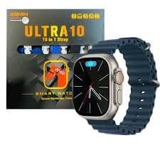 Ultra 10 Smartwatch Premium 10 Straps (+Black Case)